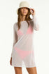 Sea Level Day Club Mesh Short Dress